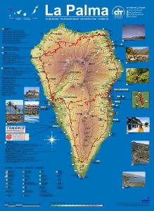 Map of La Palma